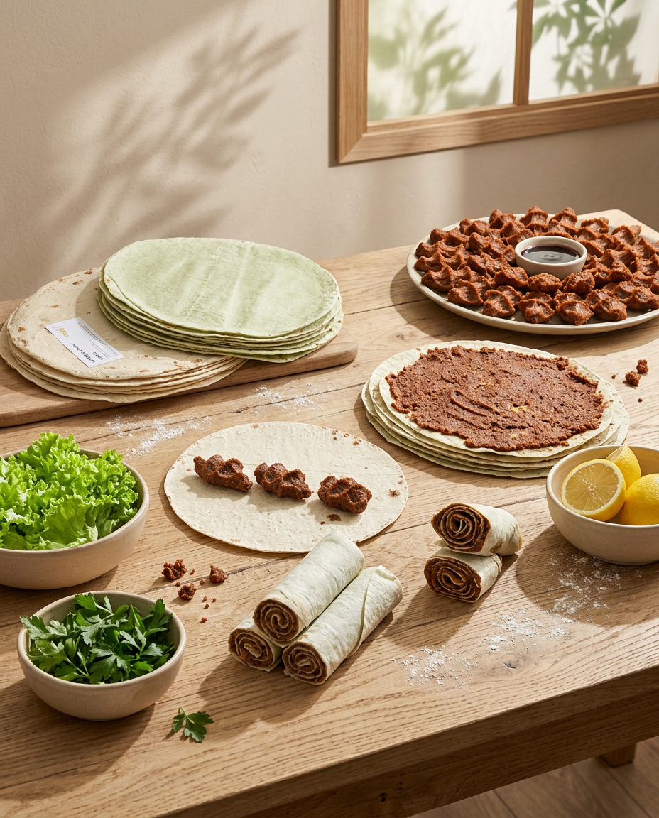 Çiğ Köftelik Lavaş – Robuste Fladenbrote für perfekte Rollen
