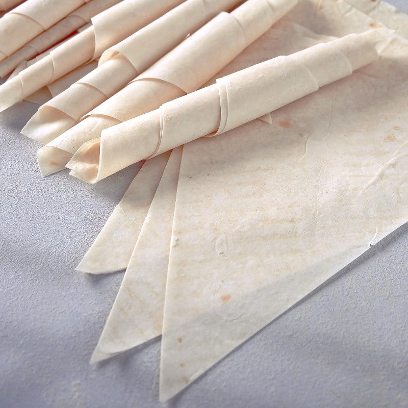 Dreieckige Ücgen Yufka Teigblätter für Börek