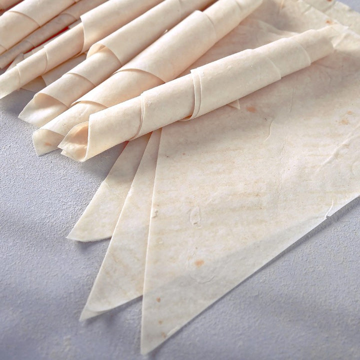 Dreieckige Ücgen Yufka Teigblätter für Börek